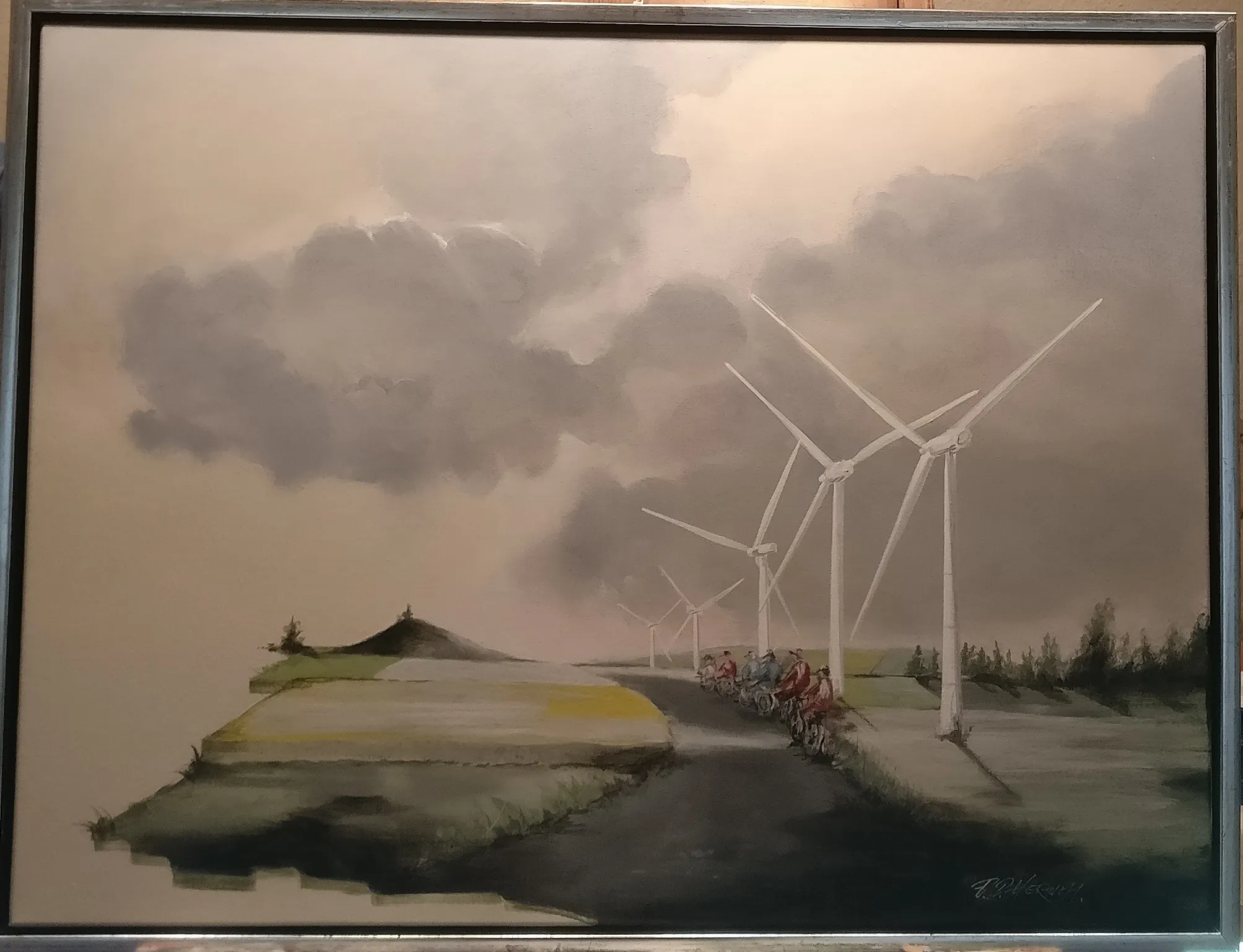 Maleri nr 138 60 cm X 80 cm